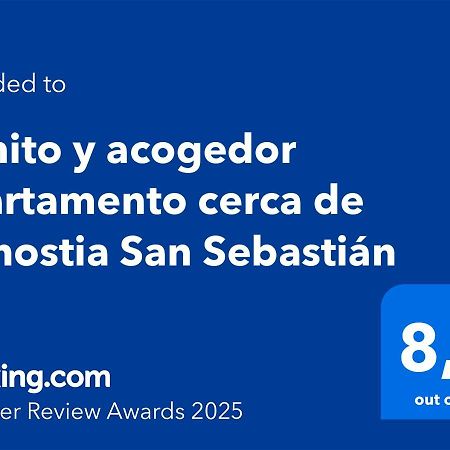 Bonito Y Acogedor Apartamento Cerca De Donostia San Sebastian Лесо Екстер'єр фото
