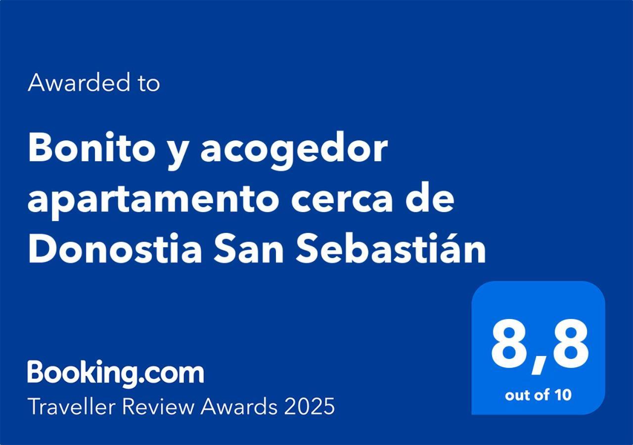 Bonito Y Acogedor Apartamento Cerca De Donostia San Sebastian Лесо Екстер'єр фото
